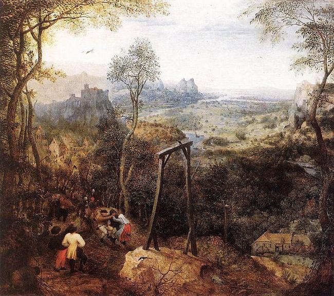 Pieter Bruegel the Elder Magpie on the Gallow china oil painting image